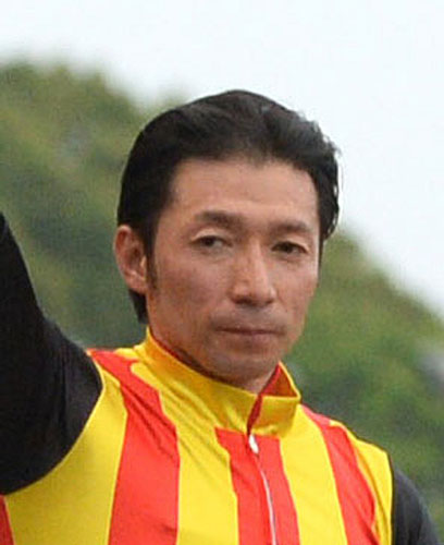 内田博幸騎手（写真は２０１３年５月２６日）